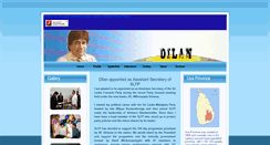 Desktop Screenshot of dilanperera.com